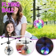 AIEOTT Flying Ball Drone Helicopter Ball Built-in Shinning LED Lighting For Kids Toy