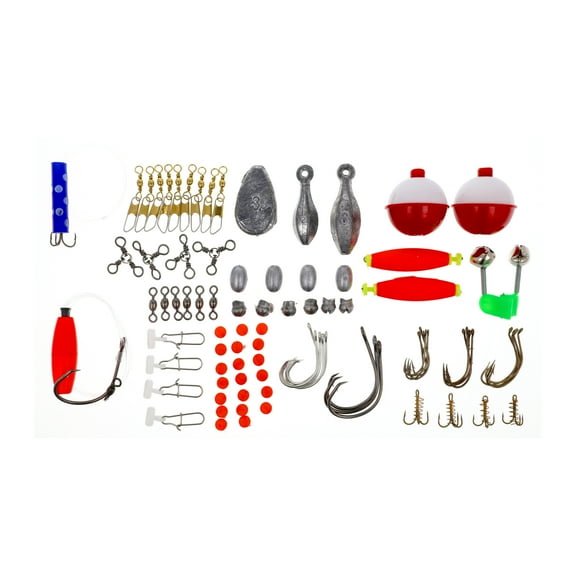 Eagle Claw 91 Piece Catfish Kit Fishing Terminal Tackle