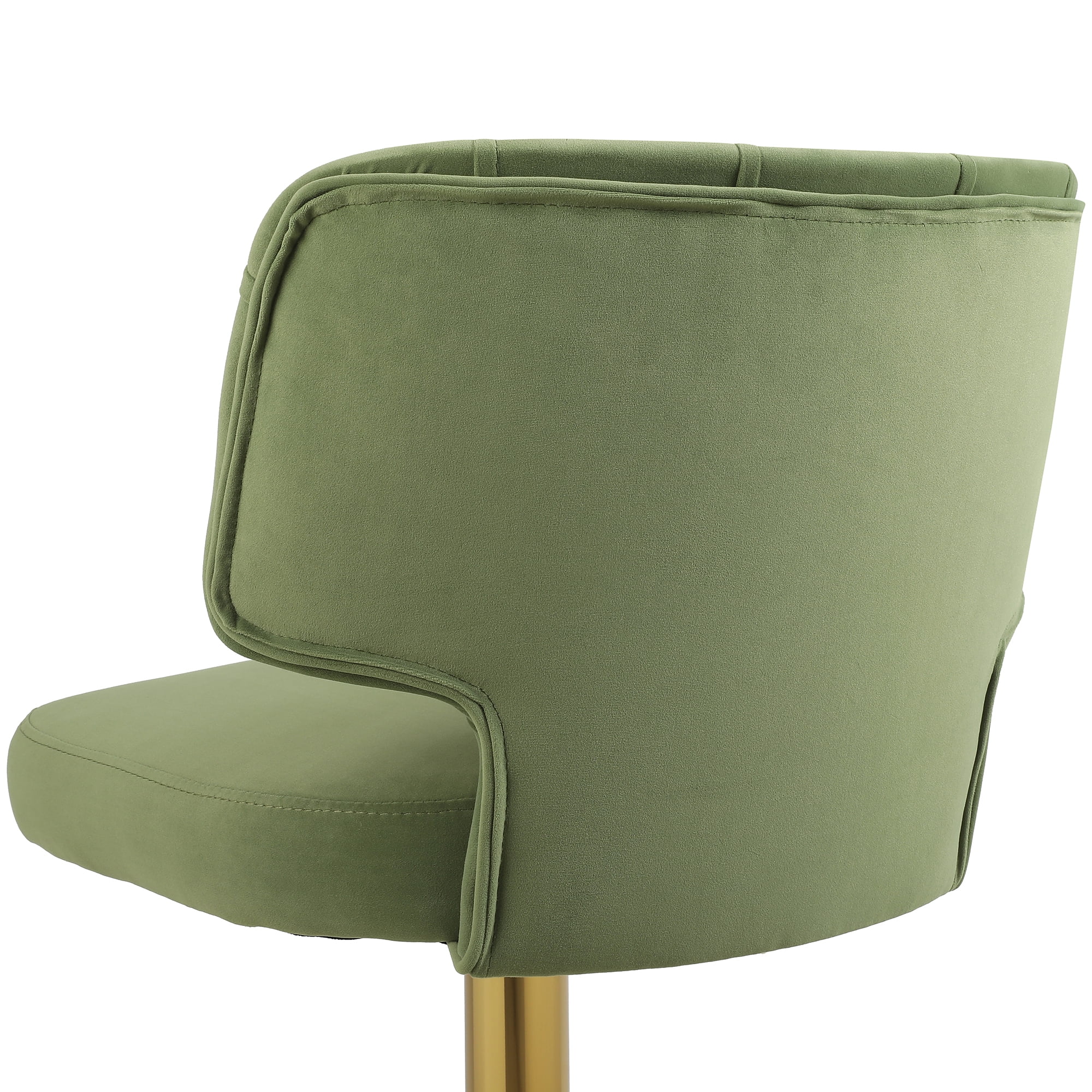 Kadyn Set of 2 Adjustable Swivel Bar Stools Chair with Back& Footrest for Home, Avocado Kadyn Set of 2 Adjustable Swivel Bar Stools Chair with Back& Footrest for Home, Avocado