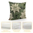 thumbnail image 4 of GOSMITH Cushion Pillow Cover Botanical Sage Green Leaves Floral Art Pattern Cushion Case Outdoor Home Decoration Watercolor Eucalyptus Seasonal Green Plant Leaf Pillowcase Cover Cushion Case, 4 of 5