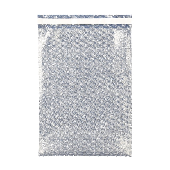 The Boxery Sacs à Bulles Transparents Auto-Obturants 8x11,5 Pouces - Lot de 350 - Sacs d'Emballage pour Coussins à Bulles pour Emballage, Rangement, Déménagement et Expédition fragile i