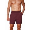 thumbnail image 4 of Pinspark Men's Gym Workout Shorts - 7" Quick Dry Running Athletic Shorts with Towel Loop and Zipper Pockets, 4 of 8