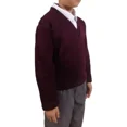 thumbnail image 1 of Suéter Cerrado Cuello V Uniforme Escolar Punto Roma 4 A 16, 1 of 5