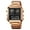 rose gold, variant on Men's Chronograph Watch Square Case - Analog Digital Display, Heavy Duty Stainless Steel Look, Waterproof Sport Watch with Date