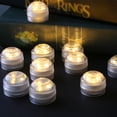 thumbnail image 4 of LED Capsule Lights for Slushi FS301/FS300,Waterproof Small Tealight Candles Battery Operated Underwater Light,13 Colors&4 Modes and No Installation Mini RGBW Light Slushi Machine Accessories, 4 of 8
