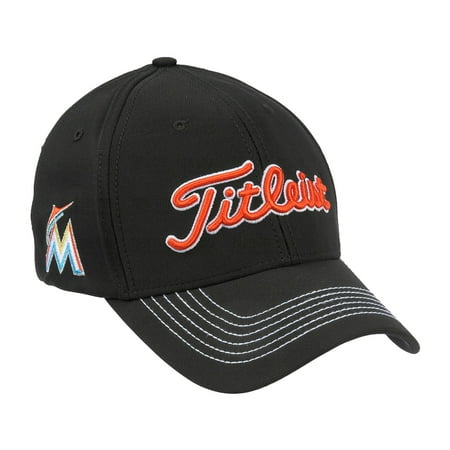 Polyester Golf - New Titleist Golf MLB Fitted Polyester Cap PICK YOUR TEAM Size M/L 3D LOGO