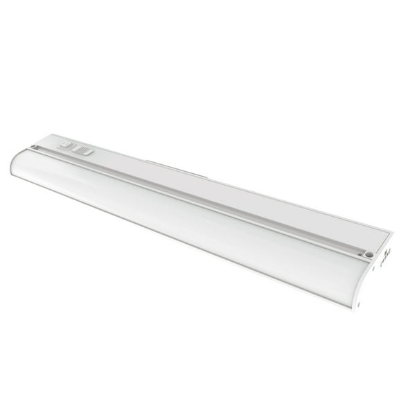 18 in. Length 2.95 in. Width Direct Wire or Plug-in White Integrated LED Linkable Under Cabinet Light (1PK)
