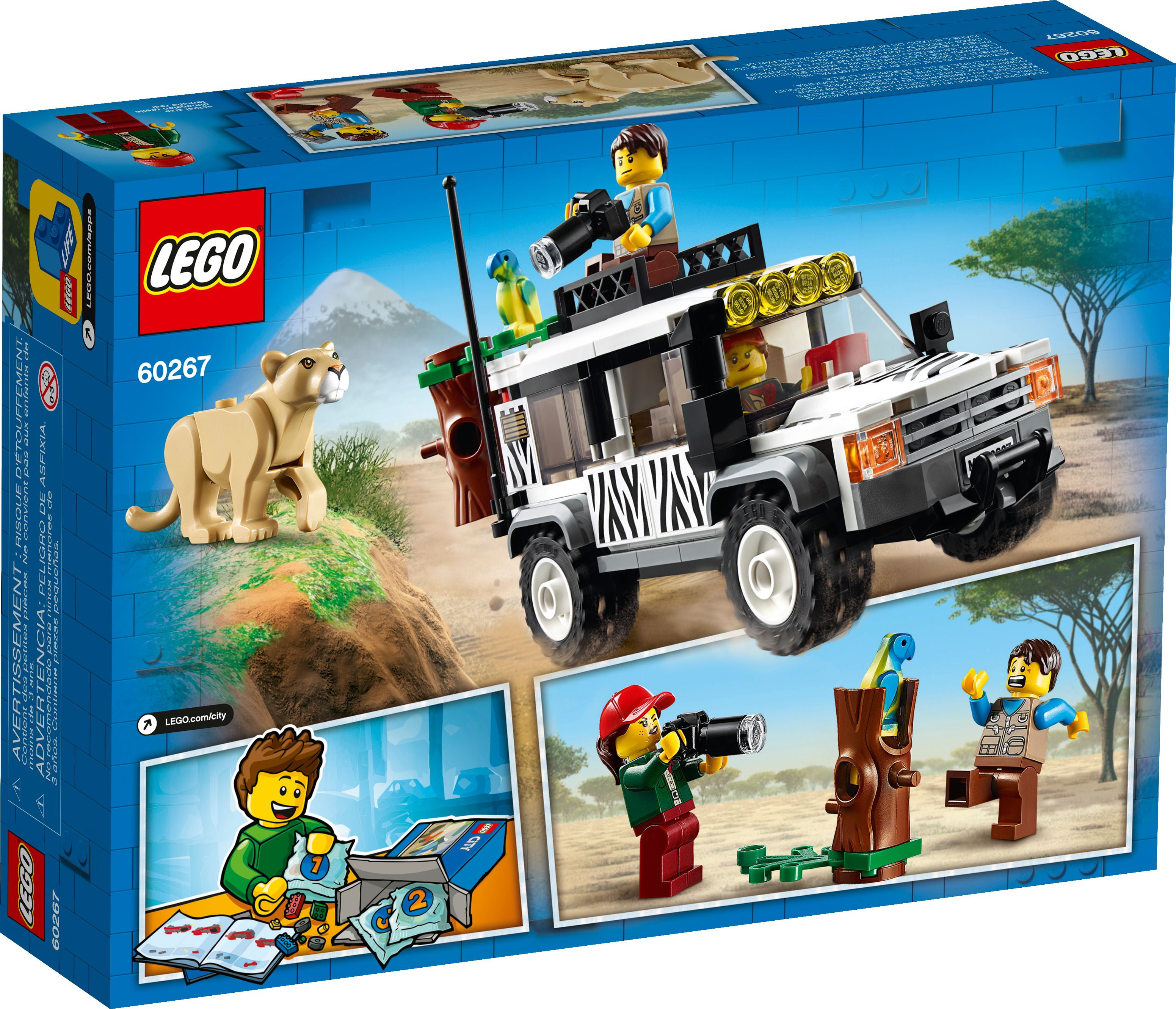 LEGO Safari Off-Roader 60267 Building Kit Kids (168 Pieces) - Walmart.com