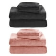 thumbnail image 2 of Tanuse Soft Velvet Plush Queen Fleece Sheet Set - Deluxe Microplush Non-Pilling Sheets with Deep Pocket for Lavish Comfort - Bedding Set for Cozy Sleep Milk Fleece Bedding Set (4 Pieces) *1, 2 of 3