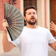 thumbnail image 6 of CSSAD Boots on The Ground Hand Fan for Line Dancing, Popping Fans Large Holographic Folding Fan Iridescent Clack Hand Fan, Foldable Craft Holding Laser Colors Fan, 6 of 6