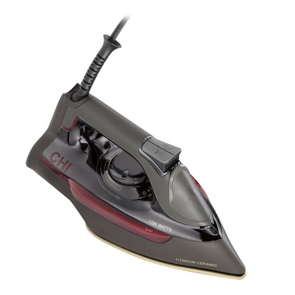 Plancha de Vapor Chi Suela de Cerámica Negra