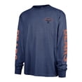 thumbnail image 2 of Men's '47 Navy Chicago Bears Cairn Ravine Foundation Long Sleeve T-Shirt, 2 of 3