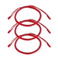 thumbnail image 1 of Rimobul 3PCS Handmade Tibetan Buddhist Lucky Bracelet Red Rope Bracelet Red Color Bracelets Matching Bracelets (Faith), 1 of 2