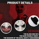 thumbnail image 5 of Halloween Terrifier Mask Killer Clown Mask Scary Joker Costume Halloween Horror Creepy Mask for Adul, 5 of 5