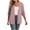 Blue, variant on Taqqpue Womens Fall Cardigan Floral Printed Short Sleeve Open Front Shirts Casual Lightweight Loose Plus Size Blouse Tops