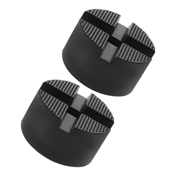 WORGEOUS 2pcs Floor Jack Pads Trailer Jack Pads Jack Stand Pads Car Lift Rubber Pads Floor Jack Extension Adapters Jack Accessories