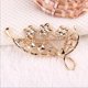 thumbnail image 4 of flor de material cristal con perla simulada con pasador de seguridad, bufanda, , sombrero, bolsa, decoración Yuyangstore Broches de boda para mujer, 4 of 8