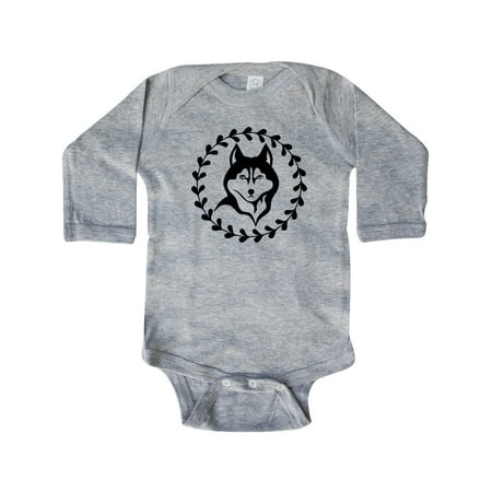 

Inktastic Husky Dog Owner Gift Gift Baby Girl Long Sleeve Bodysuit