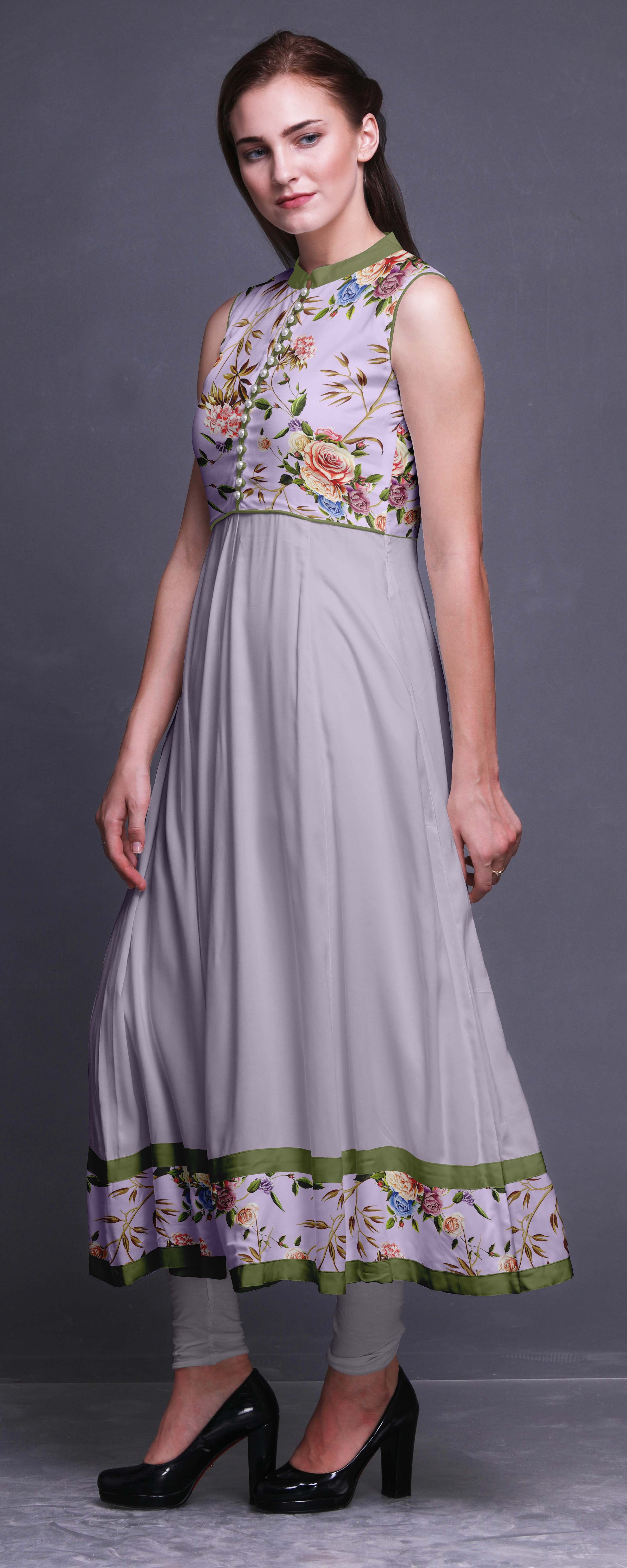 light purple indian dress Purple Colour Gown Dress Plain Purple Colour Dress Light Purple Gown Dress  Purple Readymade Georgette Indian