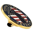 thumbnail image 2 of PinMart's Made in USA Veteran American Flag Enamel Lapel Pin, 2 of 4