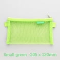 thumbnail image 5 of Transparent Nylon Mesh Pencil Bag, Clear Zipper Stationery Organizer for Campus Office Travel, Practical Gift for Youngster, 5 of 6