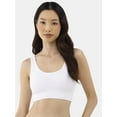 thumbnail image 3 of No Boundaries Double Scoop Seamless Bra, 2-Pack, Women’s, Sizes XS-3XL, 3 of 5