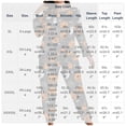 thumbnail image 3 of Halloween Plus Size Women's Pajama Set Pumpkin Ghost Bat Print Long Sleeve Crew Top Elastic Cuff Jogger Pants Soft Breathable Festive Night Loungewear, Ladies Pajamas Sets Red XL, 3 of 6