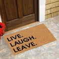 thumbnail image 5 of Yeetfub Door Mat Door Mat Outdoor Door Mat Outdoor Entrance Coco Coir Doormat Non Slip Heavy Duty Backing Funny Door Mats Inside Floor Mat Doormats for Entryway 16x24IN, 5 of 6
