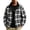 Black, variant on Reversible Jacket for Men Windproof Waterproof Lightweight Coats Midweight Fashion Fall Spring Sports Running Gym Plaid Jackets with Pockets Hot Pink M