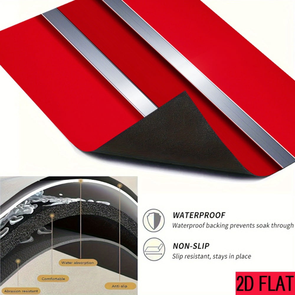 2D flat 1 kitchen stove cover, simple and artistic pattern design, Nordic-style kitchen mat, coffee machine mat, operation counter decoration, the first choice for kitchen gifts. The size is 28.3x20.