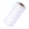 thumbnail image 4 of keepw 100M*2MM Corde en Coton Double Couleur Corde Décorative Blanche, 4 of 7