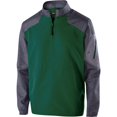 thumbnail image 2 of Holloway XS Raider Pullover Carbon Print/Forest 229155, 2 of 2