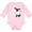 AD-Pink, variant on One of His Lambs- Easter sheep Boys or Girls Long Sleeve Baby Bodysuit