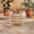 thumbnail image 1 of hometrends Drum Side Table, 1 of 5