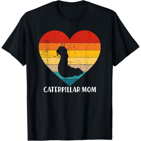 Playful Comfort Tee - Retro Vintage Caterpillar Mom Mother's Day Animal Lover T-Shirt