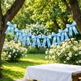thumbnail image 7 of AUNVITO Bow Wreath Banner Garland with 8 Bows for Birthday Party Bridal Shower Wedding Bridal Decor and Celebration Backdrop Hanging Decoration, 7 of 7
