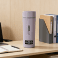 thumbnail image 7 of HIBIBUD 2026 New Glass&Bottle Travel Electric Kettle Portable Small Mini Tea Coffee Kettle Water Boiler 350Ml Water Heater with 4 Temperature Control 304 Stainless Steel Purple, 7 of 7
