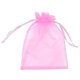 thumbnail image 1 of 100 Uds pequeñas bolsas de malla con cordón, bolsas de regalo con cordón de Organza para fiesta de recuerdo de boda de Navidad, 1 of 2