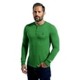 thumbnail image 3 of John Deere Men's Warmth Shield Long Sleeve Thermal Pocket Henley Shirt JD, 3 of 6
