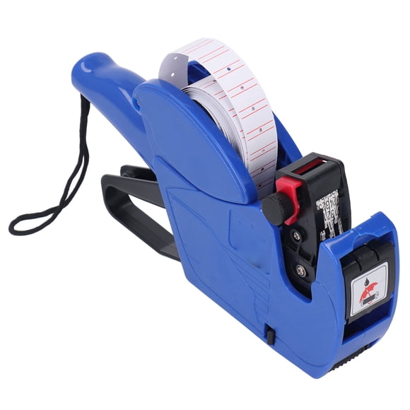 Label Printer Price Tag Labeling Machine, 8 Dial Digits Manual Price Labeler Price Labeling Tool Device