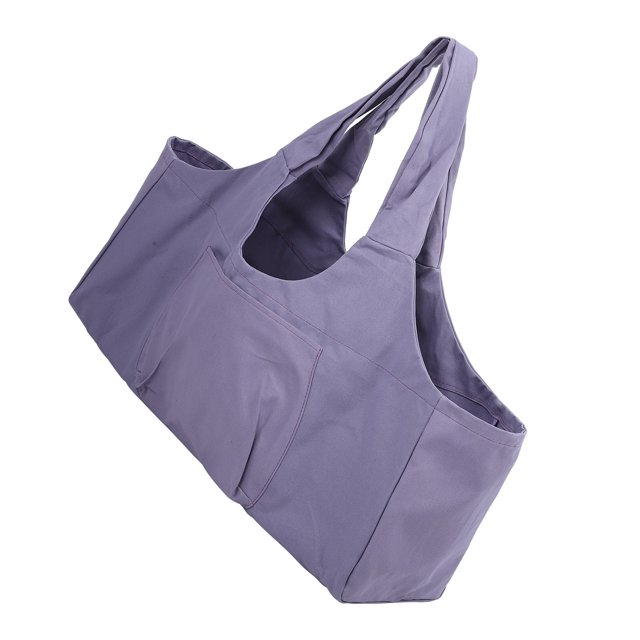 Bolsa para Yoga y Gimnasio, Bolsa Ligera de Gran Capacidad para Esterilla de Yoga, Material de Lona Duradero, Con Bolsa Frontal Para Teléfono, Llaves y Cartera