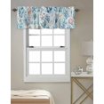 Curtain Valance for Windows Marine Life Rod Pocket Valance Window