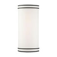 thumbnail image 4 of Nuvo Glamour LED 25-in Linear Flush Mount Fixture Black Finish CCT Selectable, 4 of 7