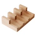 thumbnail image 3 of Soporte de madera para sushi, soporte para rollos de sushi, diseño japonés creativo, exhibición de alimentos 3 cuadrícula, 3 of 9
