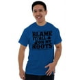 thumbnail image 5 of Blame It On My Roots Country Music Men's Graphic T Shirt Tees Brisco Brands X, 5 of 6
