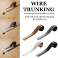 Self Adhesive PVC Floor Cable Cover Cord Concealer Wall Wire Management ...
