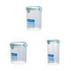 thumbnail image 2 of Kearding Caja de almacenamiento de alimentos PP, reemplazo transparente, a prueba de humedad, redondo, para el hogar, cocina, nuez, caja 1500ml, 2 of 6