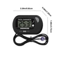 thumbnail image 3 of Upgrade Aquarium Thermometer for Fish Tanks, Reptile Tank Temperature Sensor with Suction Cup Probe, LCD Display for Precise Temperature Measurement in Aquariums, 3 of 6