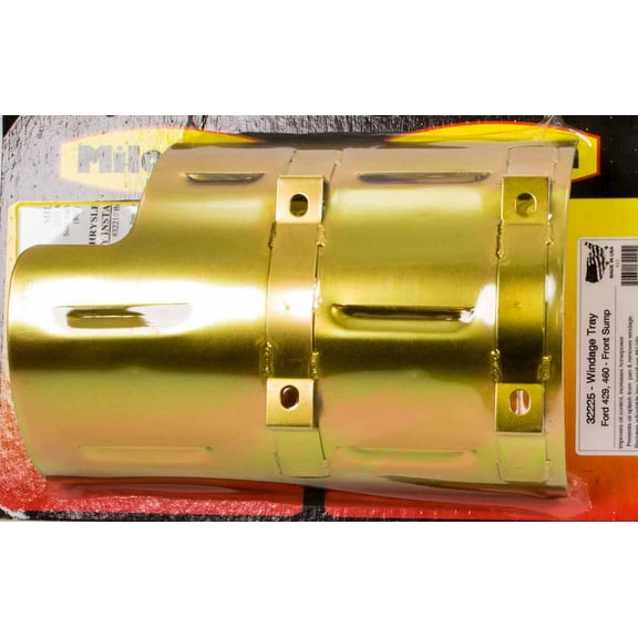 Milodon 32225 MLD32225 WINDAGE TRAY BBF FRONT SUMP