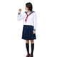 thumbnail image 3 of Beautifulfashionlife Falda Azul Marino para Mujer Minifaldas Plisadas Uniformes (2XL Azul Marino), 3 of 5